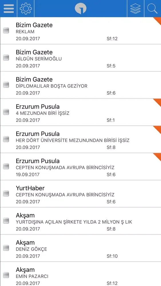 Screenshot di Ajans Press