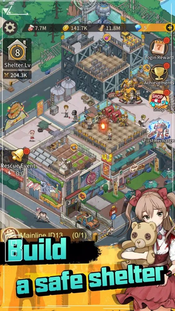 Скриншоты Last Roof: Survival
