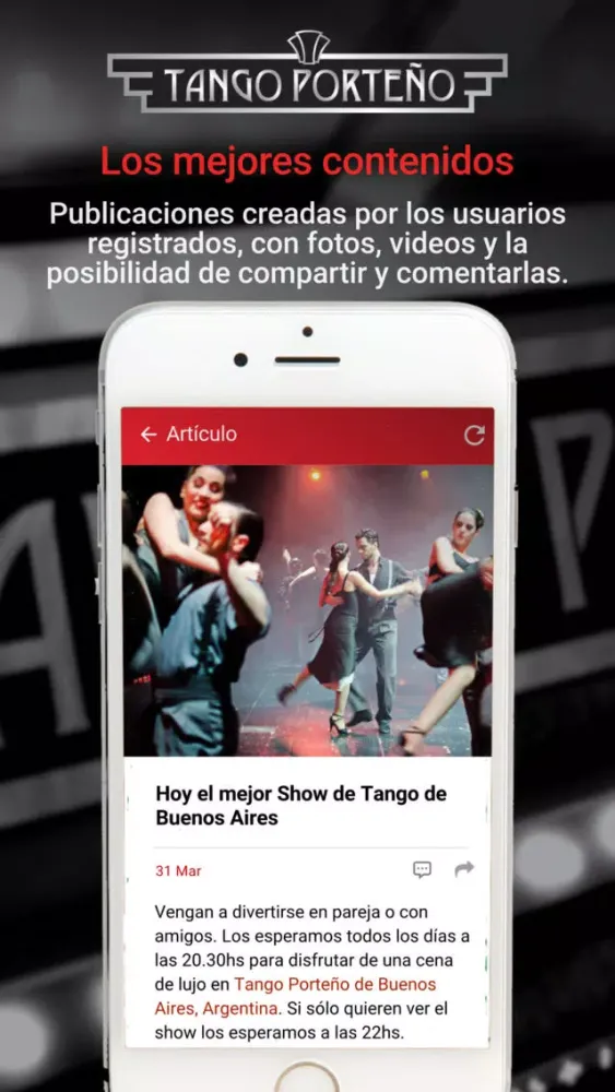 eFan Tango Porteño 스크린샷