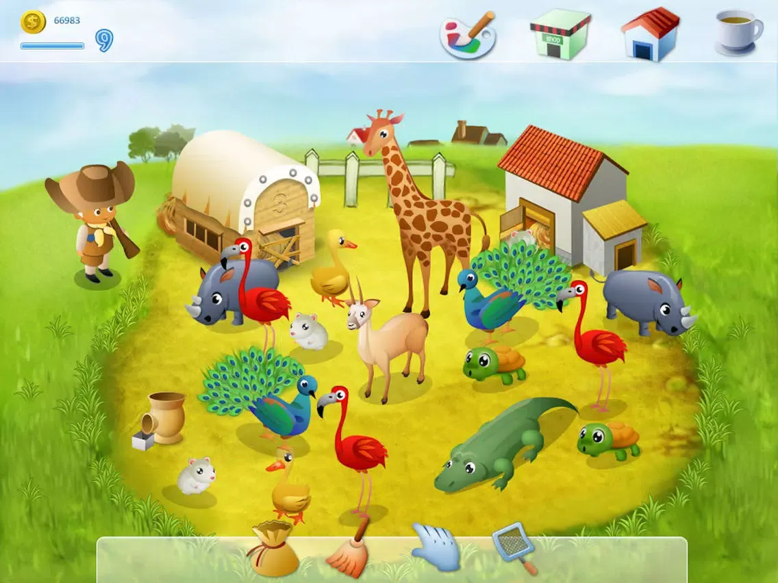 Ảnh chụp màn hình của Ranchville iPad 