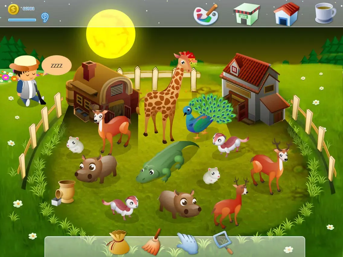 Ảnh chụp màn hình của Ranchville iPad 
