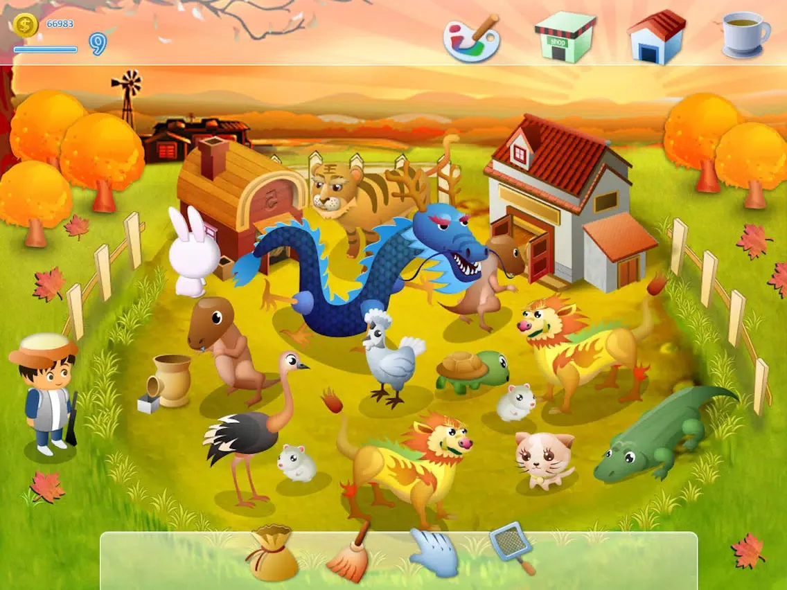 Ảnh chụp màn hình của Ranchville iPad 