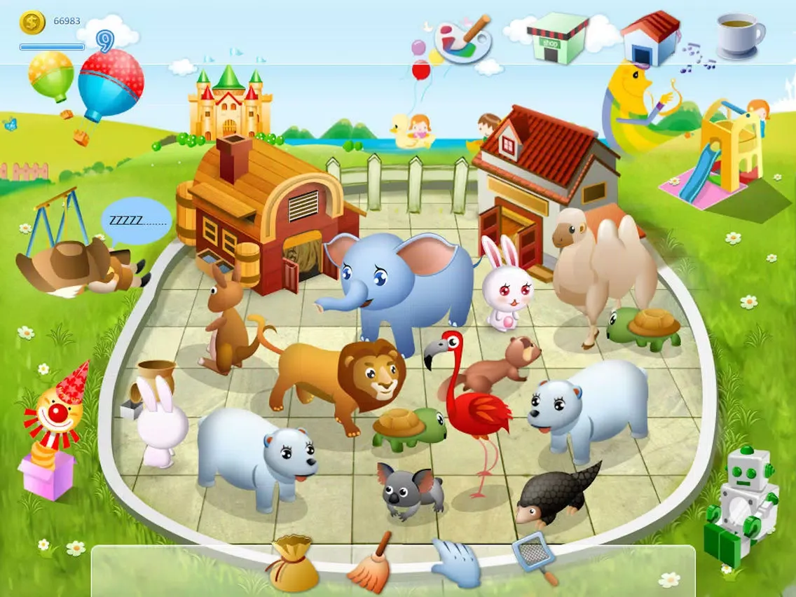 Ảnh chụp màn hình của Ranchville iPad 