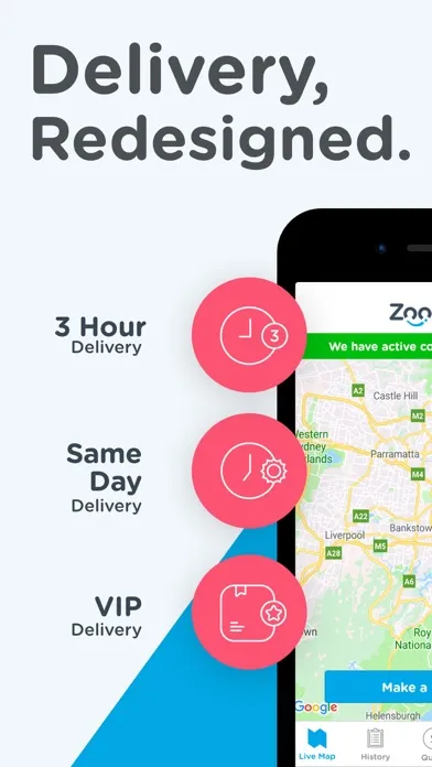 Express Courier - Zoom2u Screenshots
