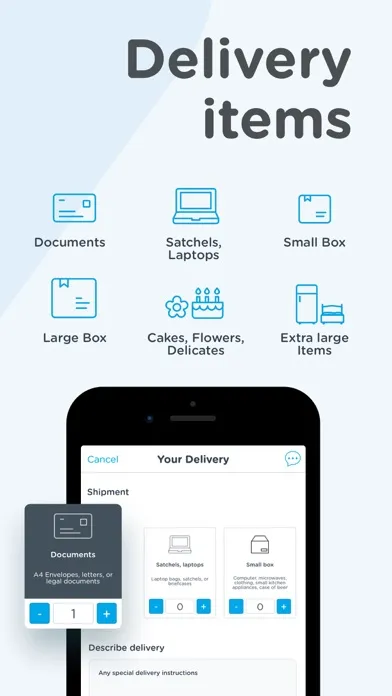 Express Courier - Zoom2u Screenshots