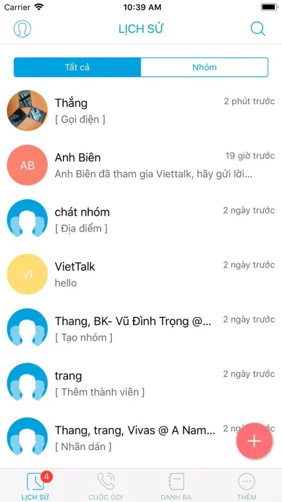 VietTalk應用截圖