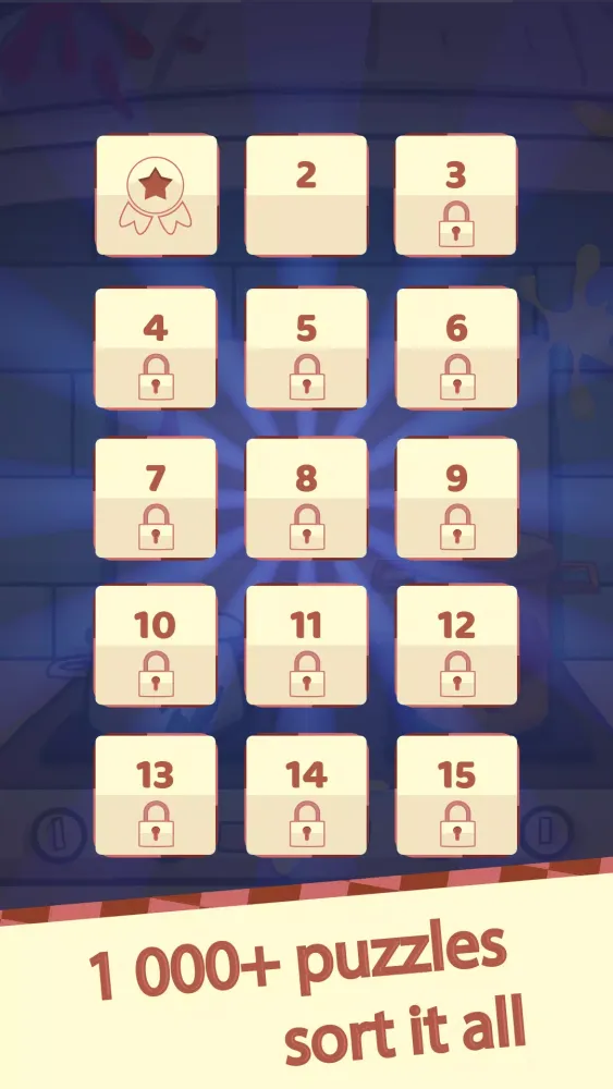 Tangkapan layar Water sort - color sort puzzle