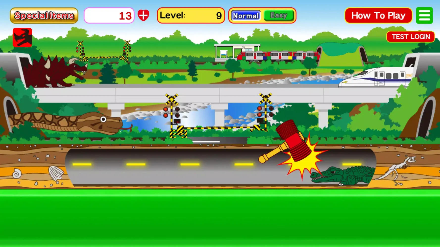 ภาพหน้าจอของ Train Zoom-Zoom