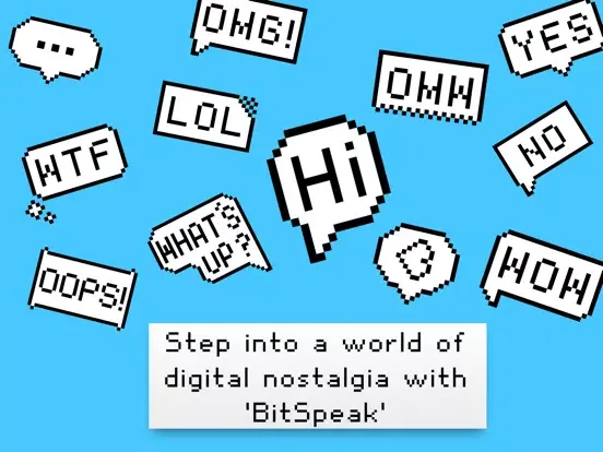 Zrzuty ekranu Bit Speak Stickers iPad 