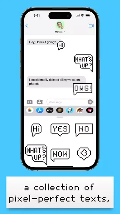 Zrzuty ekranu Bit Speak Stickers