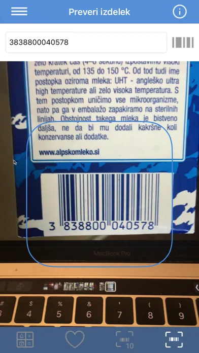 Скриншоты Veš kaj ješ za iPhone