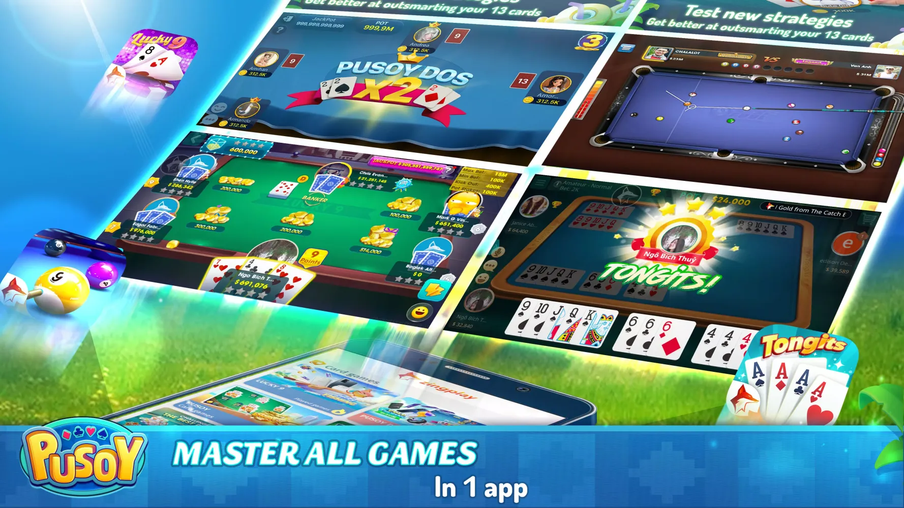 Chinese Poker ZingPlay سکرین شاٹس