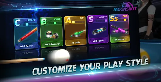 Billiards 3D: Moonshot 8 Ball Screenshots