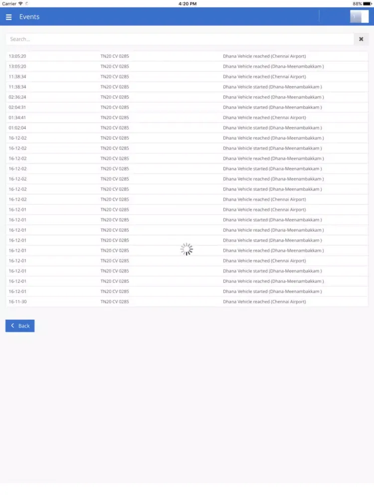Capturas de pantalla de On Air GPS 1.0 iPad 