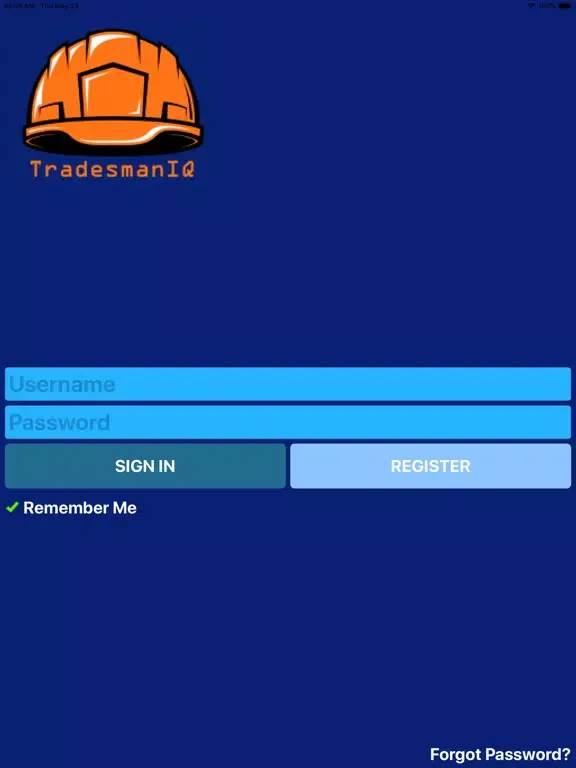 TradesmanIQ iPad  Screenshots