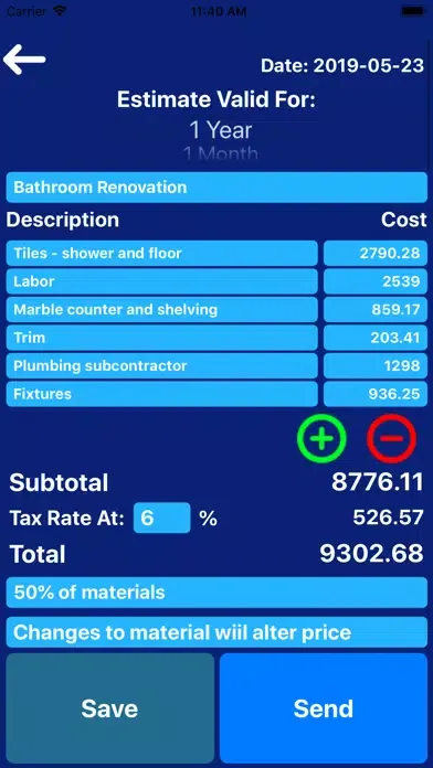 TradesmanIQ Screenshots