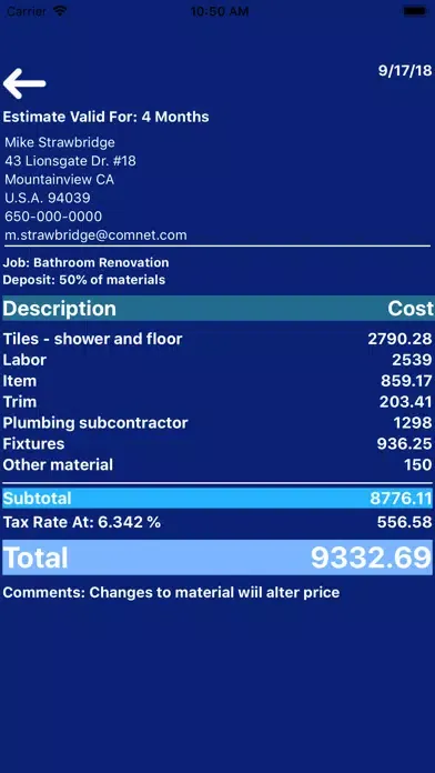 TradesmanIQ Screenshots