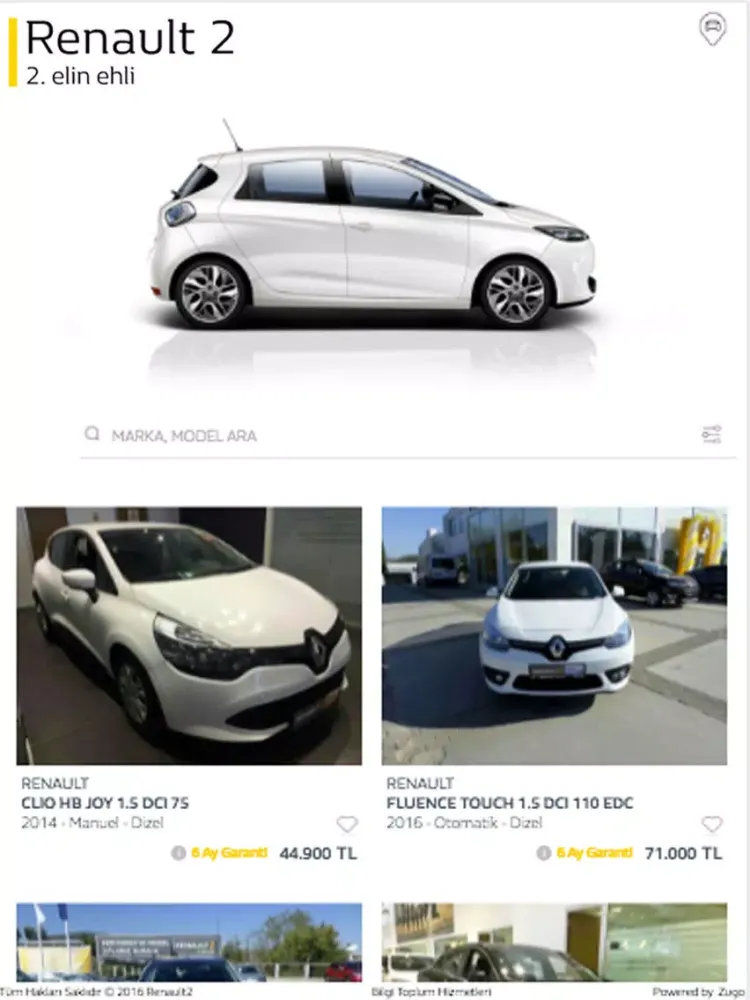Ảnh chụp màn hình của Renault2 - 2. elin ehli iPad 