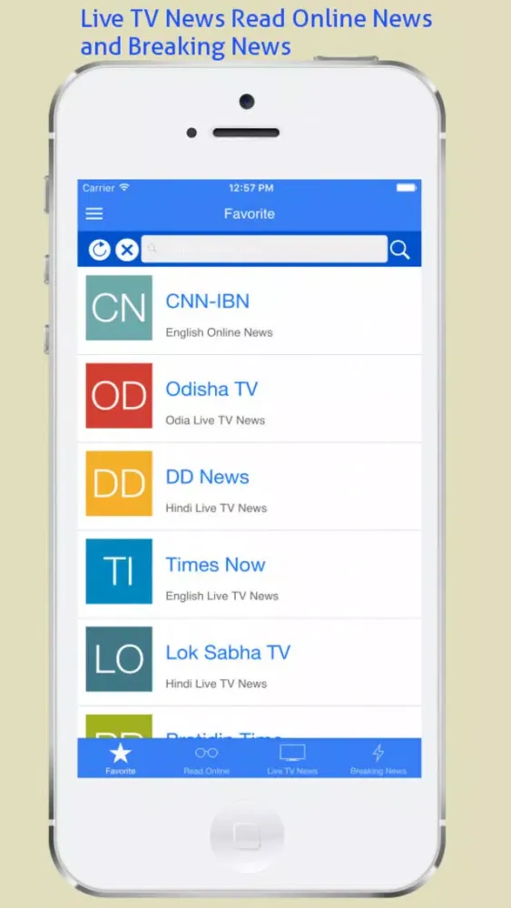 MalNews - Indian Live TV News Channels and Online Newspapers স্ক্রিনশট