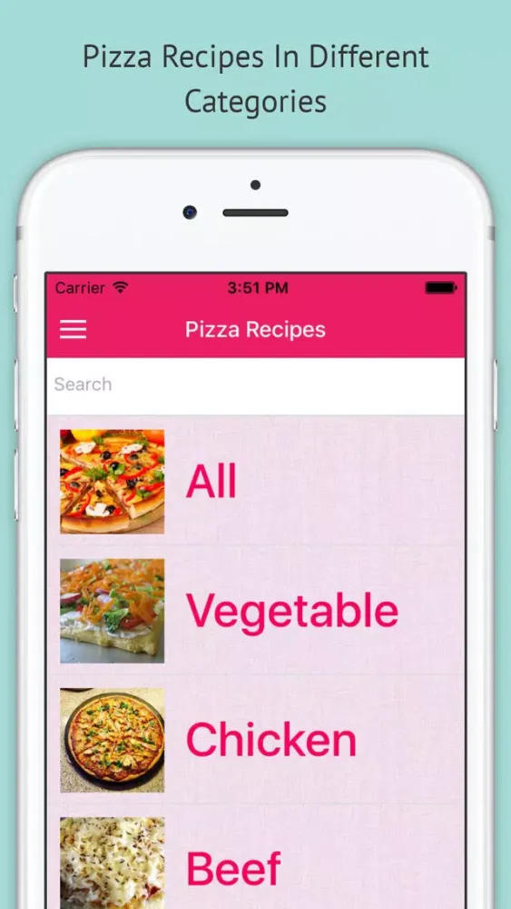 Ảnh chụp màn hình của Pizza Recipes - Free Offline Recipes