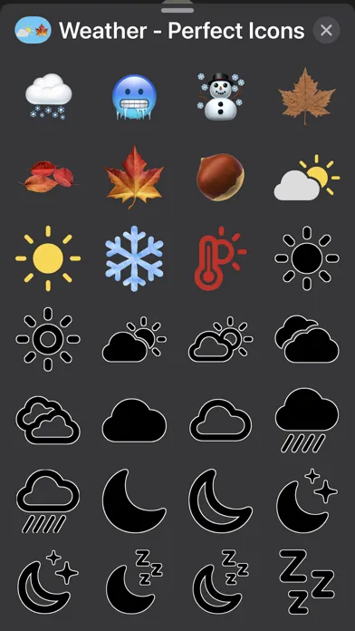 Weather - Perfect Icons Screenshots