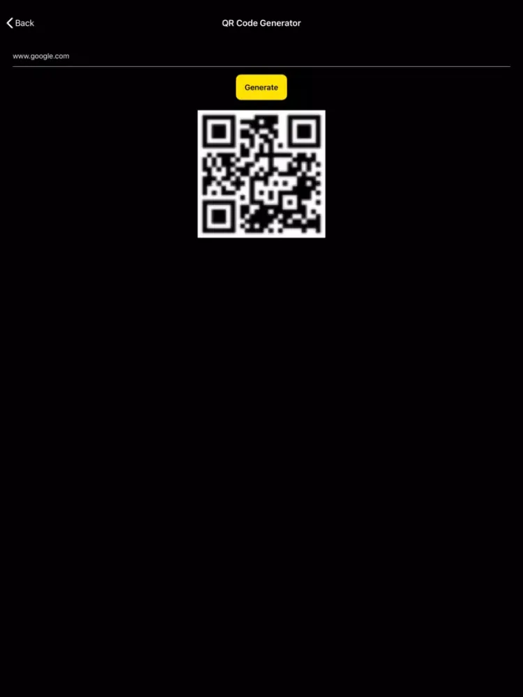 Captures d'écran de QR & OCR Code Reader iPad 