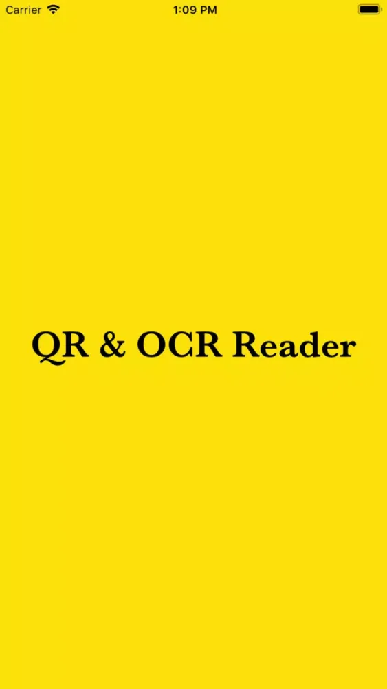 Captures d'écran de QR & OCR Code Reader