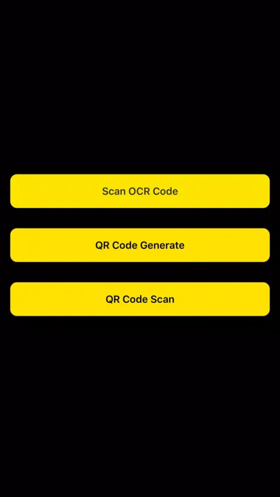 Captures d'écran de QR & OCR Code Reader