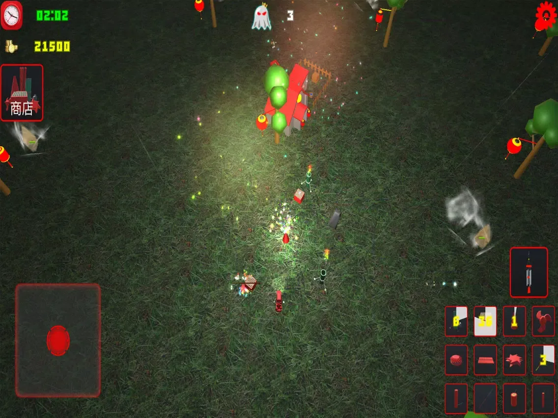 light firework bomb iPad  스크린샷