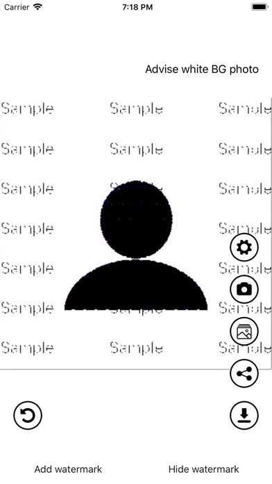 Invisible Watermark Screenshots