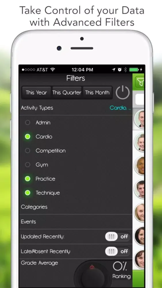 iGrade for Dance Instructor Screenshots