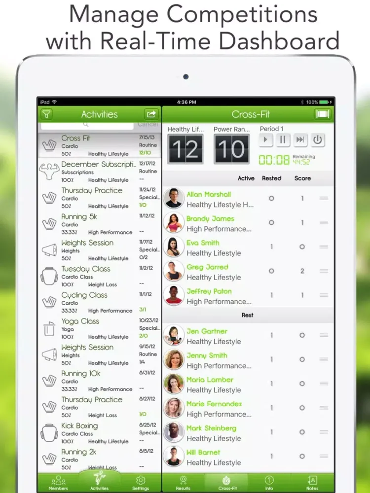iGrade for Personal Trainer iPad  سکرین شاٹس