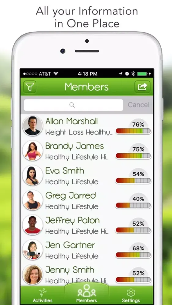 iGrade for Personal Trainer سکرین شاٹس