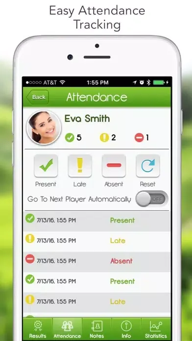 ภาพหน้าจอของ iGrade for Tennis Coach