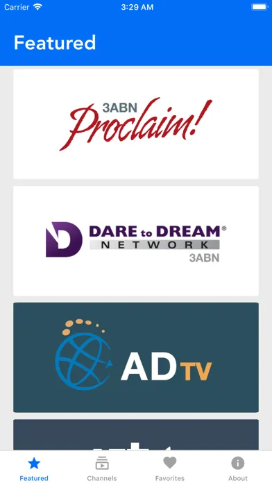 Zrzuty ekranu AdvenTV