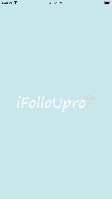 Ảnh chụp màn hình của iFollowUpro